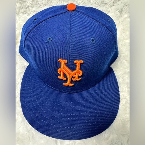 New York Mets Mens New Era 59Fifty Fitted 8 MLB Baseball Cap - Picture 2 of 6